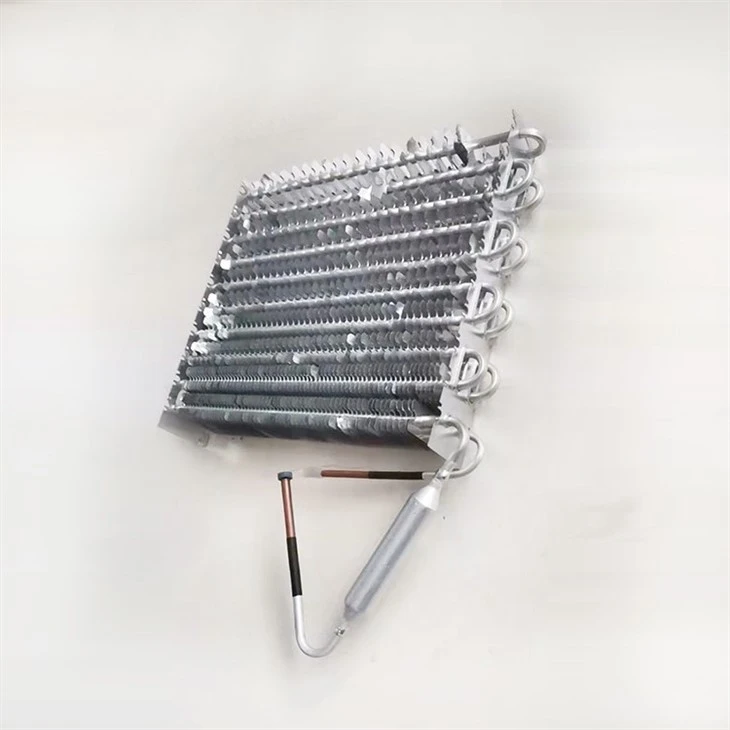 Aluminum Pipe Aluminum Fin Coil Evaporator For Refrigerator Air Condition