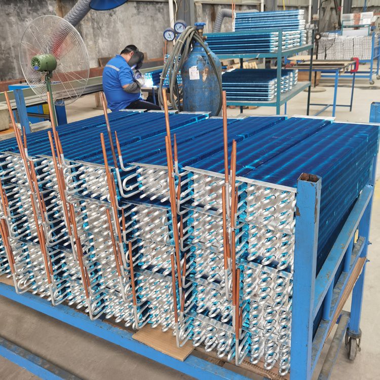 Air Cooled Aluminum Tube Finned Evaporator