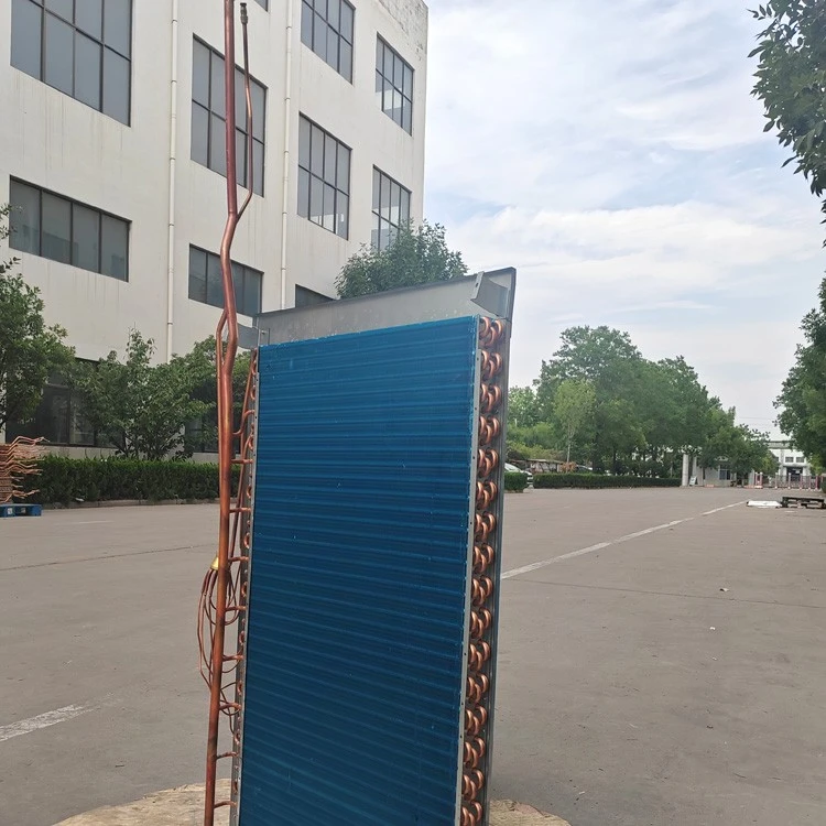 Copper Tube Aluminum Fin Refrigerator Condenser